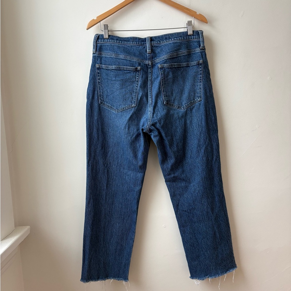 J. Crew Straight Leg with Raw Hem Jeans - Picture 4 of 13